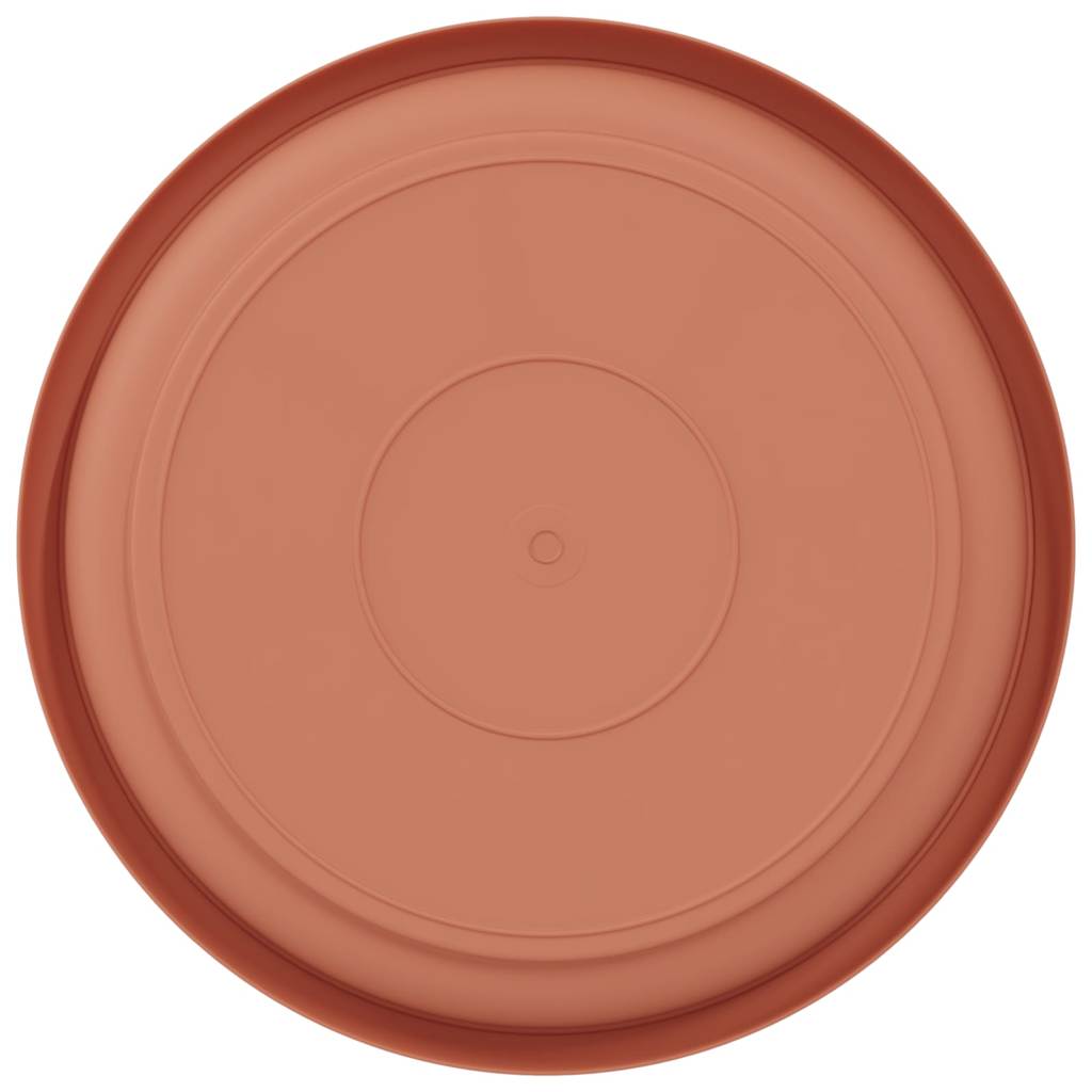 Bandeja Redonda Para Flores 24 Pcs Rojo Ladrillo Ø 14 X 2 Cm_5