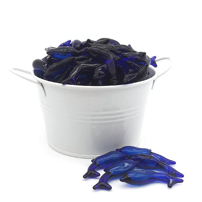 Pack 40 Perlas De Baño Aromatizada En Forma De Delfín - Con Aceite De Soja - Hidratante Y Aromática - Aroma Marino_2