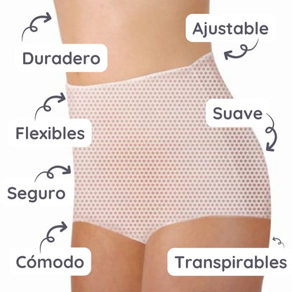 Braguitas Cullote Postparto Uso Multiple Xl 2u._5