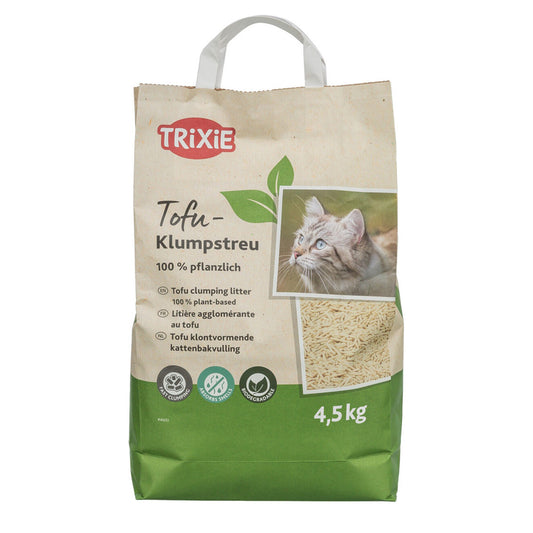 Lecho aglomerante de tofu Arena 100% Vegetal Trixie 4 Kg