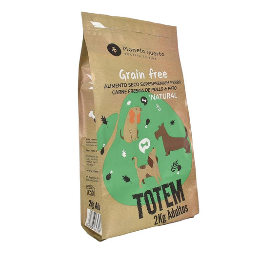 Pienso Natural Grain Free Superpremium Pollo y Pato 2 kg Planeta Huerto