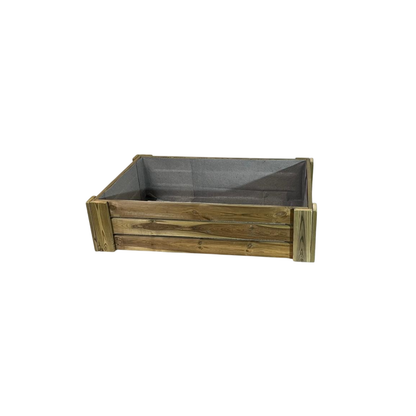 Cajón De Cultivo Solana. Altura De 30 Cm. Sin Base. Vidahuerto 120x100x30 Cm._3
