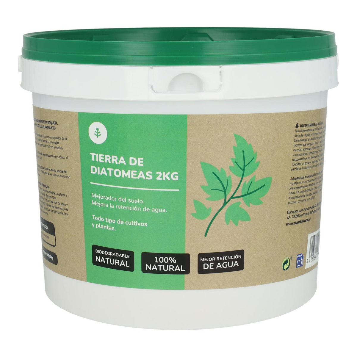 Pack 3x Tierra de Diatomeas Planeta Huerto 2 Kg