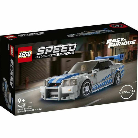Playset Lego Rápido Y Furioso: 76917 Nissan Skyline Gt-r (r34) 319 Piezas_0