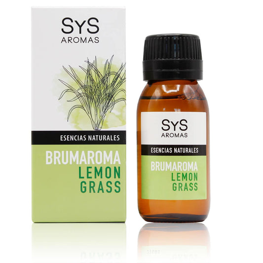 Esencia Hidrosoluble Lemongrass SYS Aromas 50 ml | Aroma Cítrico y Fresco | Para Humidificadores y Difusores_0