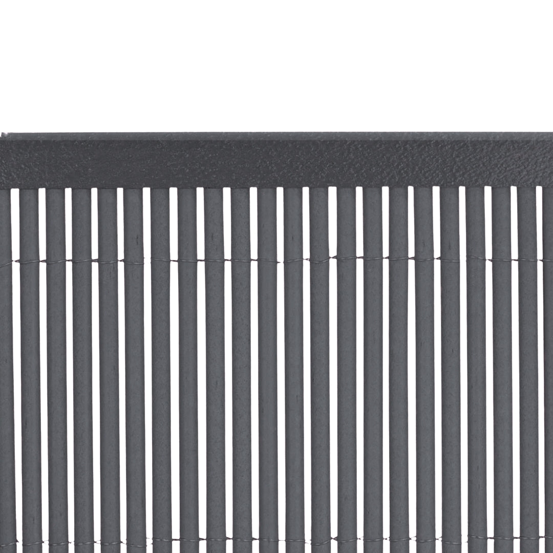 Cerramiento Ecólogico De Mimbre Antracita - Lop 0,9x3 M / Multicolor_2