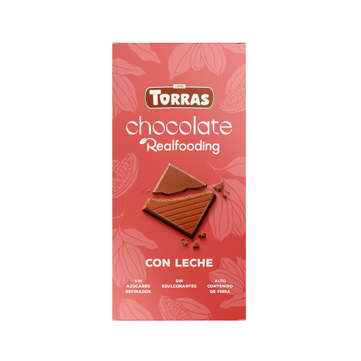 Chocolate con leche Realfooding 100g