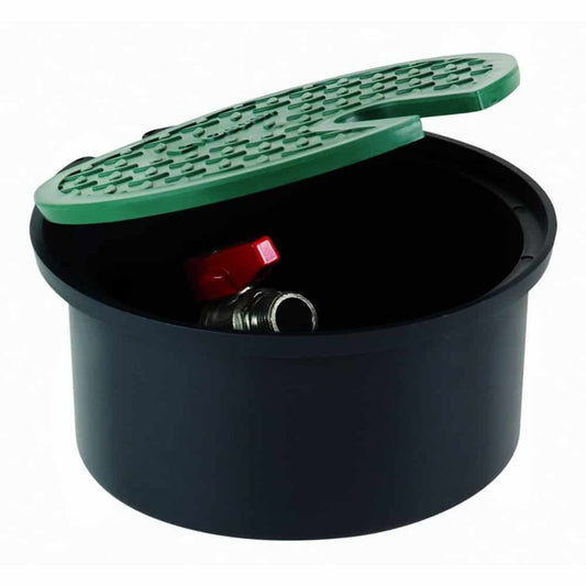Arqueta Para Válvulas De Riego Redonda Con Válvula 3/4\"_0