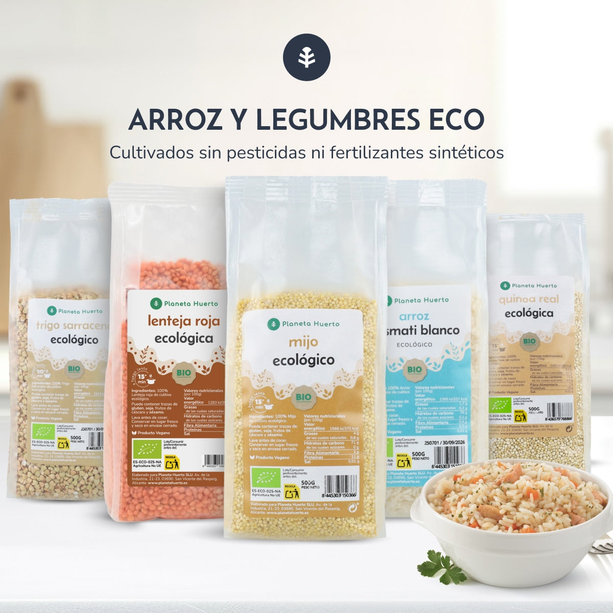 Quinoa Real  ECO Planeta Huerto 2,5 kg