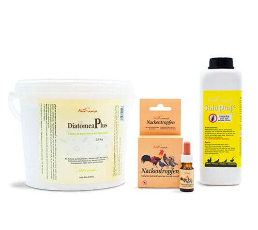 Pack Adiós Piojos - Productos Naturales Para Desparasitar Aves De Corral - Elimina El Piojo De Las Gallinas - Plus_0