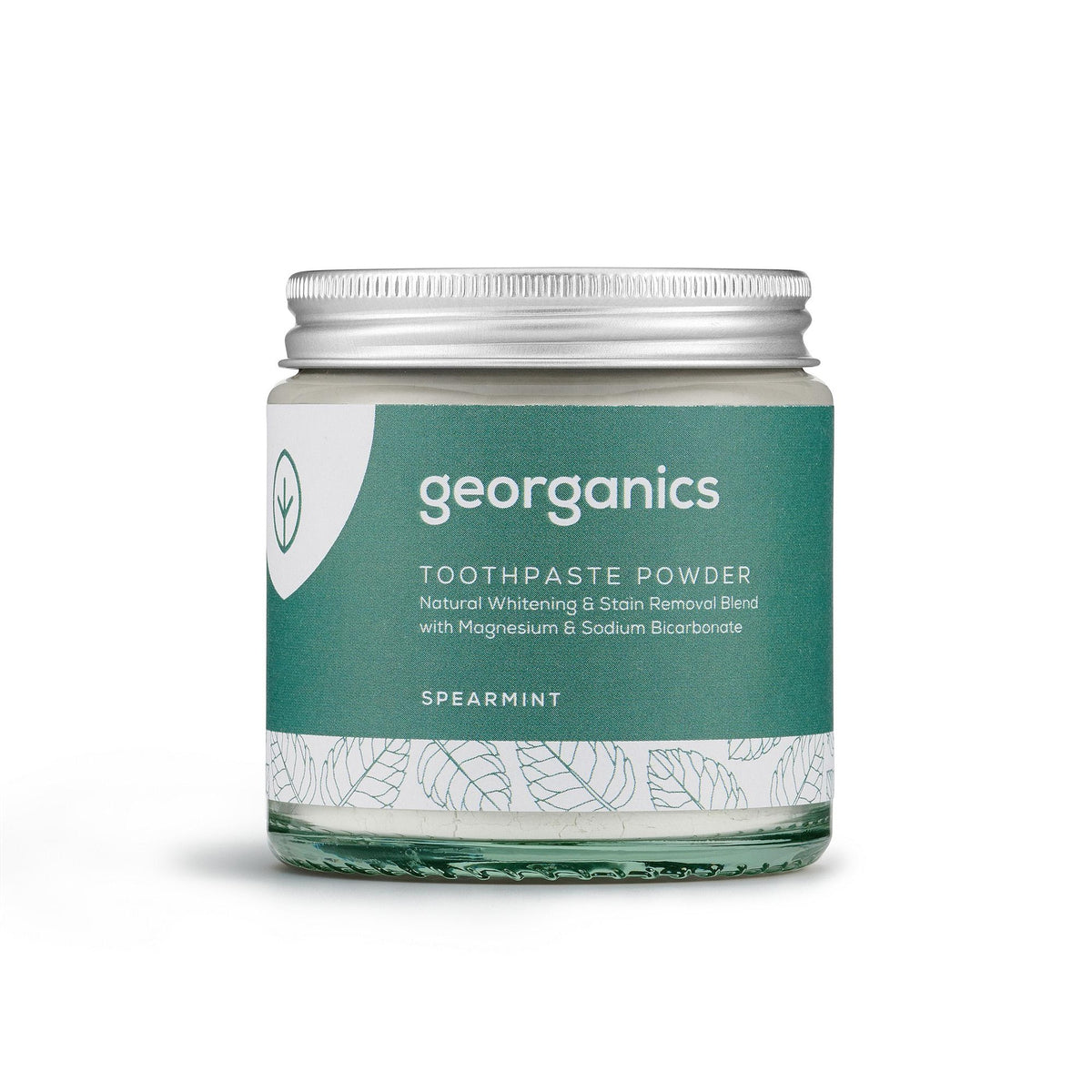 Blanqueador Dental en polvo Bicarbonato y Menta  Georganics 60 ml
