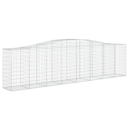 Cestas De Gaviones 25 Uds Forma De Arco Hierro 400x50x100/120cm_2
