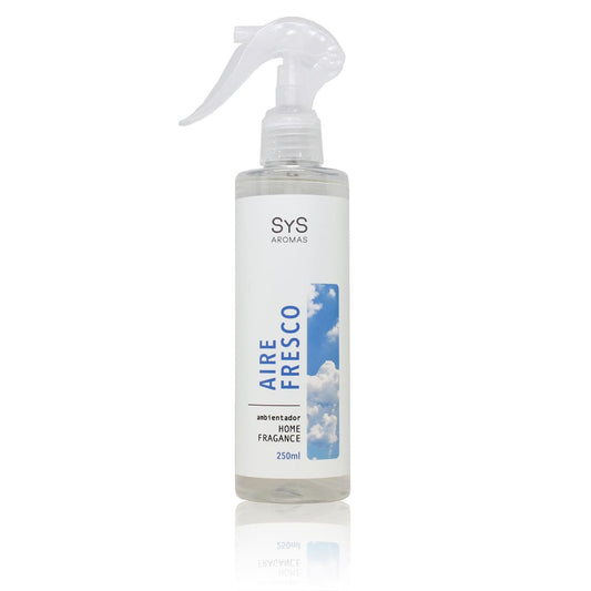 Ambientador Spray Aire Fresco SYS Aromas 250 ml | Aroma Fresco y Mediterráneo | Revitalizante_0