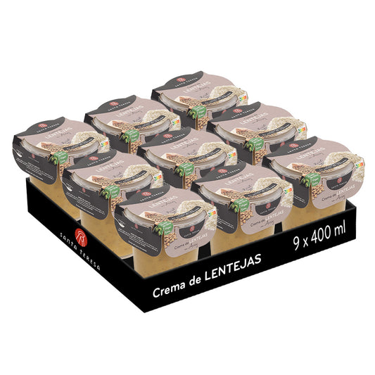 Pack 9 Cremas De Lentejas Con Arroz 3.600ml_0