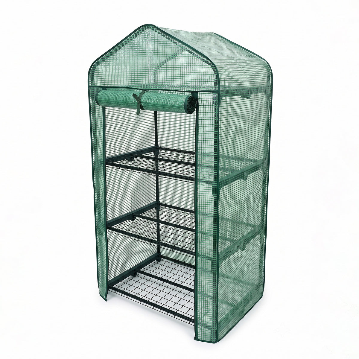 Invernadero Jardín 3 Alturas Malla Pe Ventilada Nyana Garden Acero Resistente Ideal Verano_2