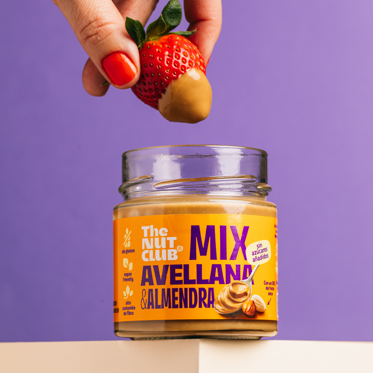 Crema de avellana y almendra nacional The Nut Club 200g_3