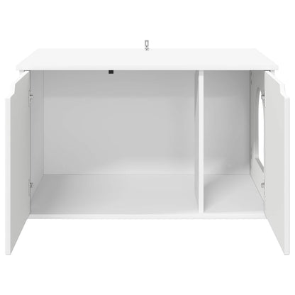Casa Para Gatos 85 X 55 X 50,5 Cm Madera De Ingeniería_5