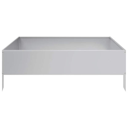 Jardinera De Acero Galvanizado 100x100x33,5 Cm_4
