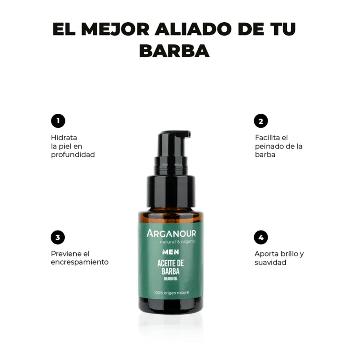 Aceite de barba Arganour 30ml