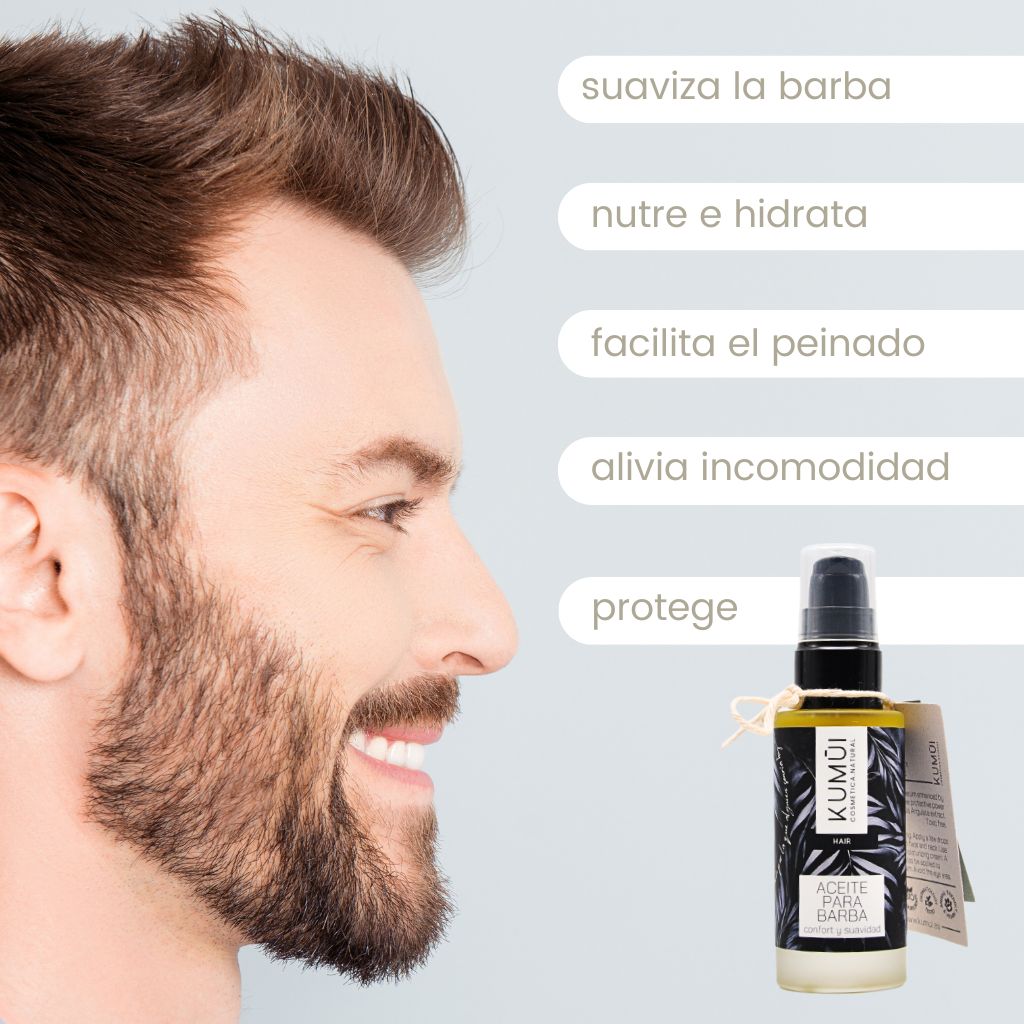 Aceite Para Barba Confort y Suavidad KUMUI 30ml_1