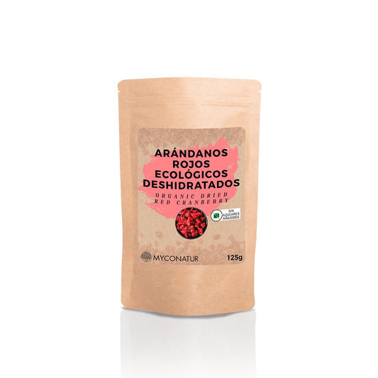 Arándanos Rojos Deshidratados Ecológicos Myconatur 125g_0