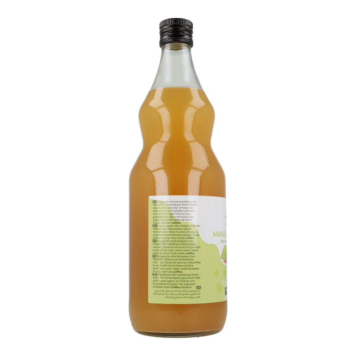 Pack 2x Vinagre de manzana ECO crudo sin filtrar con la madre Planeta Huerto 1L