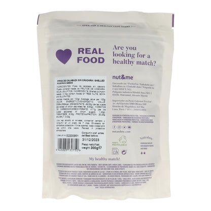 Pipas de calabaza peladas Nut&amp;me 300g