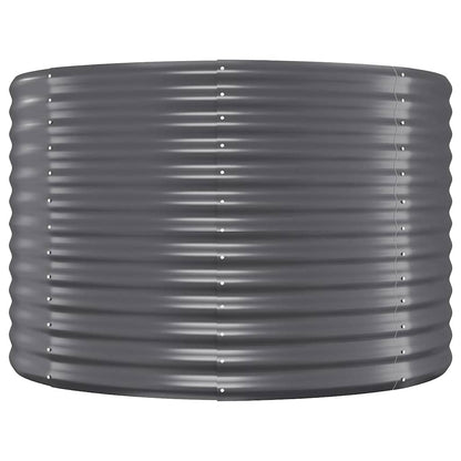Jardinera Arriate Acero Galvanizado Antracita 175x100x68cm_3