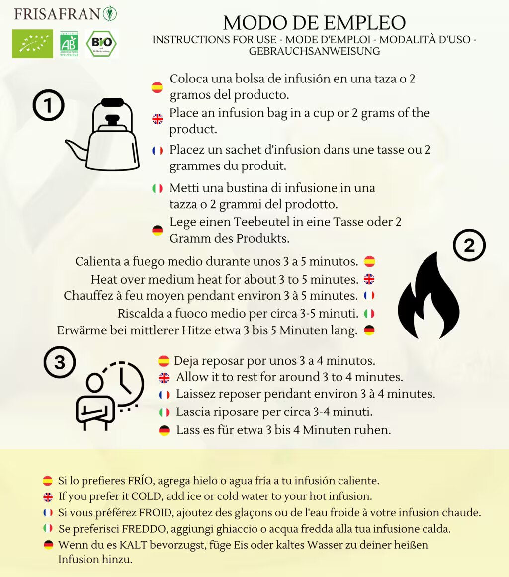 Infusión De Jengibre-limón |pirámides | Calidad | Frisafran 30 Uds_2