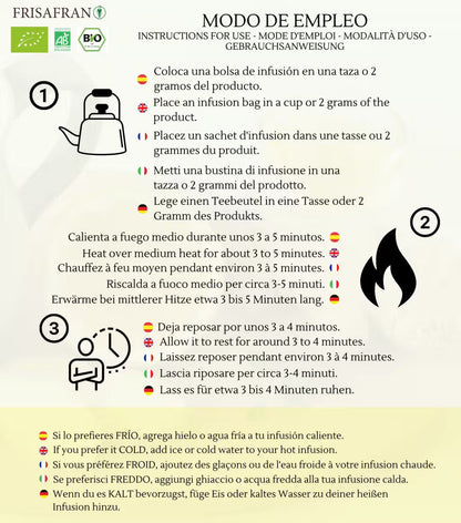 Infusión De Jengibre-limón |pirámides | Calidad | Frisafran 30 Uds_2