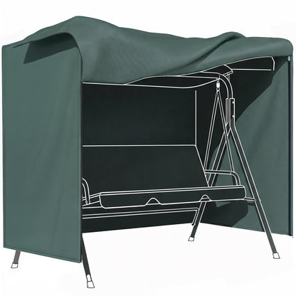 Outsunny Funda Columpios Jardín Cubierta Muebles De Exterior Con Cremallera_0