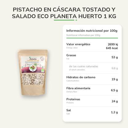 Información nutricional