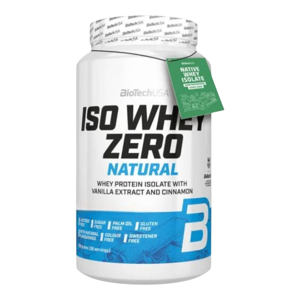 Iso Whey Zero Natural 908 Gr Vainilla - Canela_0