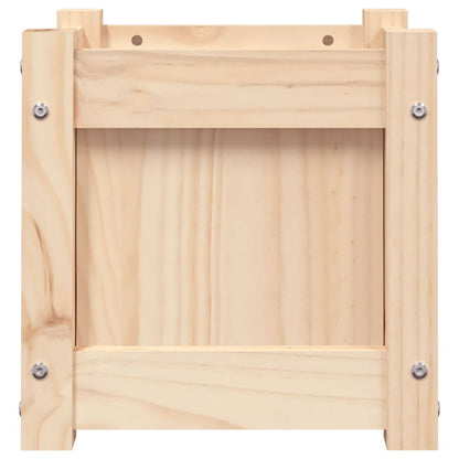 Jardinera Madera Maciza De Pino 31x31x31 Cm_5
