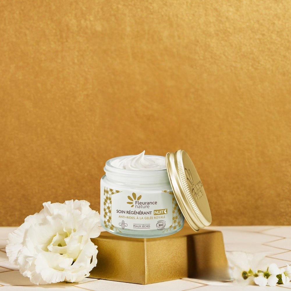 Crema De Noche Regenerante Antiarrugas Con Jalea Real Eco Fleurance Nature 50ml_1
