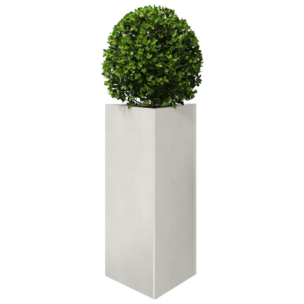 Jardinera Trianngular De Acero Inoxidable 40x34,5x75 Cm_2
