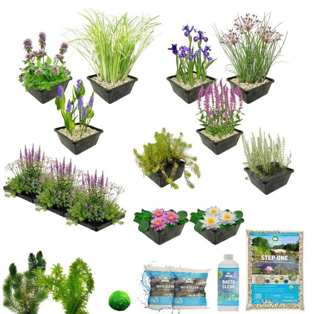 Pack Completo Estanque Multi 1.500-3.000l - Oxigenantes & Ribera - Completo_2