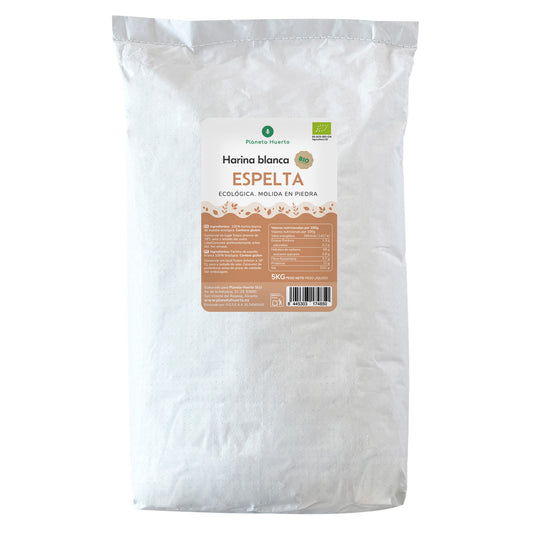 Harina Blanca de Espelta Eco Planeta Huerto 5 Kg