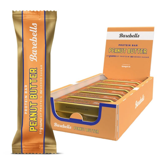 Caja de 12 Barritas de 55gr Sabor Peanut Butter Barebells_0