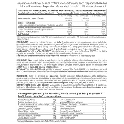 Cfm Iso Zero - 1kg - Fruity (multifrutas) - Aumenta La Masa Muscular - Masmusculo_4