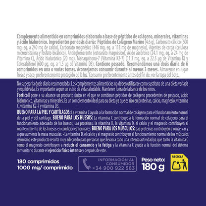 Colágeno Marino Forticoll, 180 comprimidos