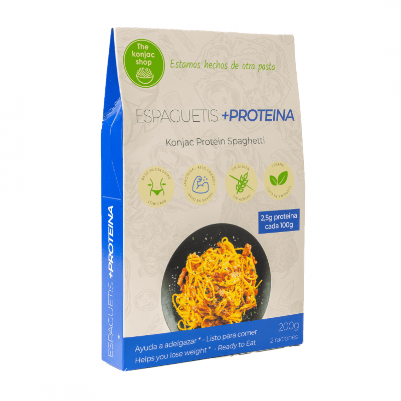 Espaguetis con proteina The Konjac Shop 270g