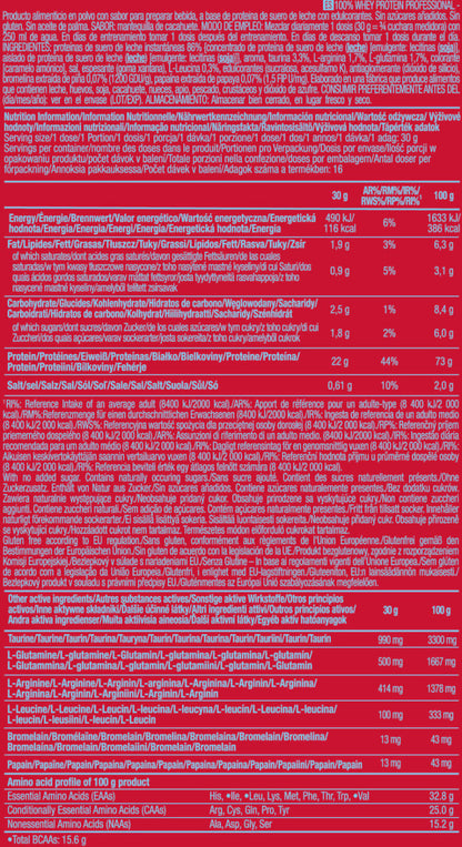 100% Whey Protein Professional 500 Gr Crema De Cacahuete_5