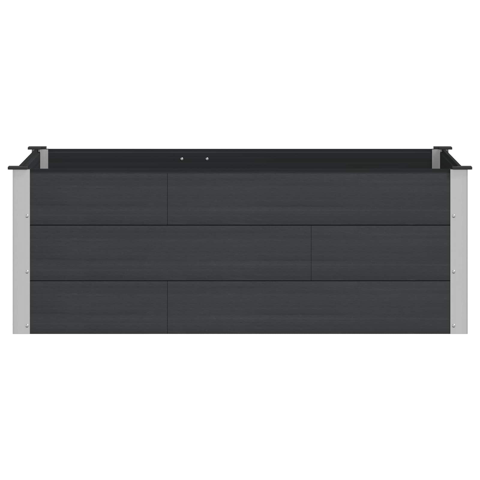 Arriate Elevado Negro 150 X 100 X 54 Cm_2