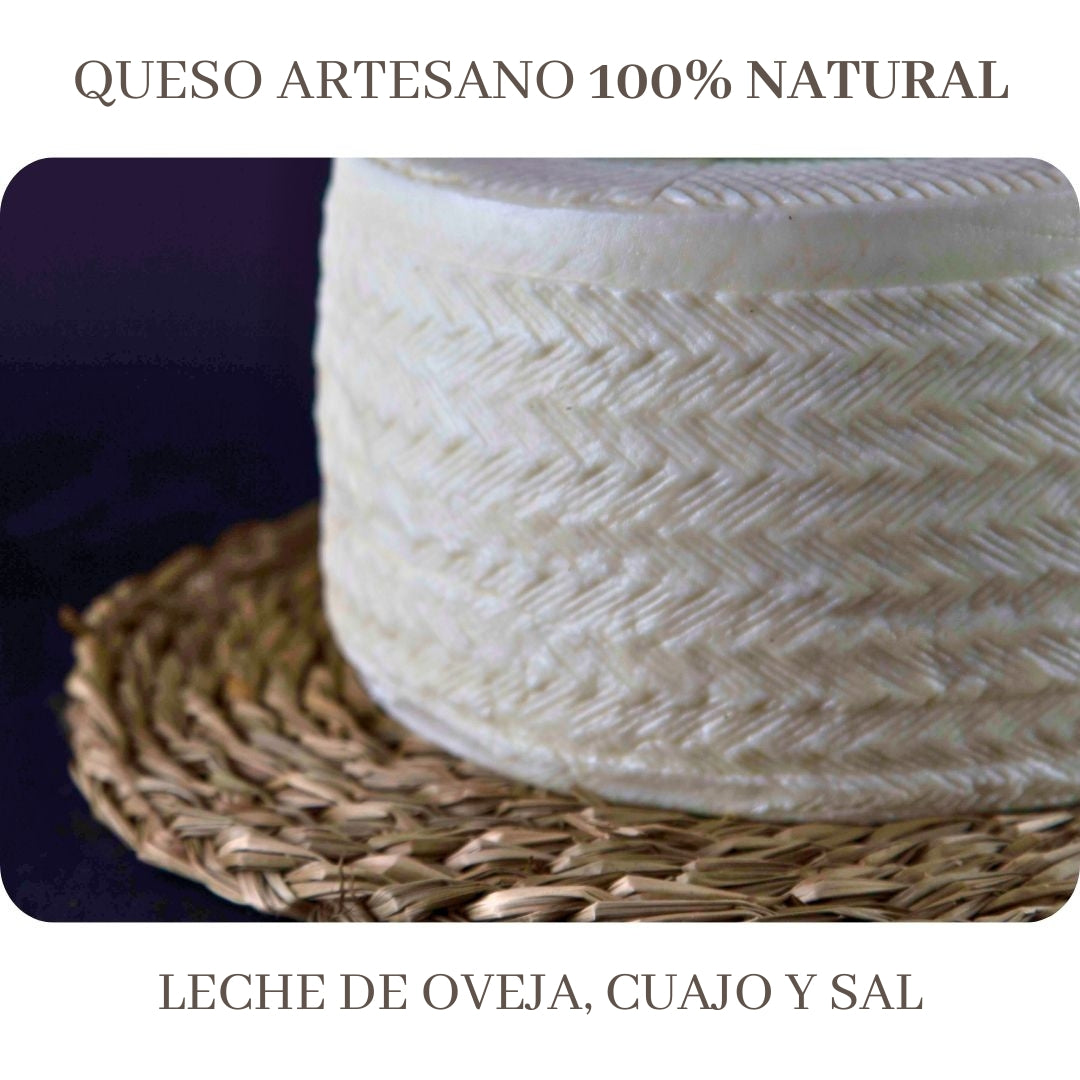 Queso Tierno Entero De Oveja (0,5kg) | Elaboración Artesana Quesos De La Mancha_2