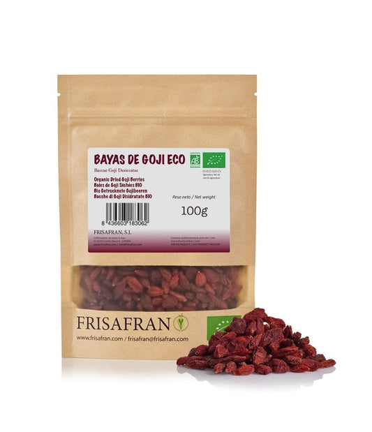 Bayas De Goji Deshidratadas Eco - Calidad Y Sabor | Frisafran 200 G_0