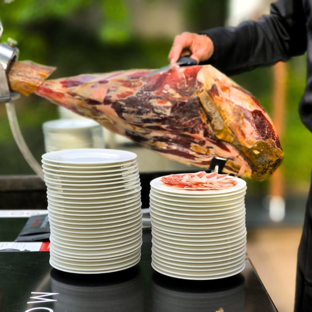 Jamon De Cebo De Campo Ibérico | 50% Raza Ibérica | Curación 24 Meses | Pieza De 8,5-9,5 Kg | 100% Natural_4