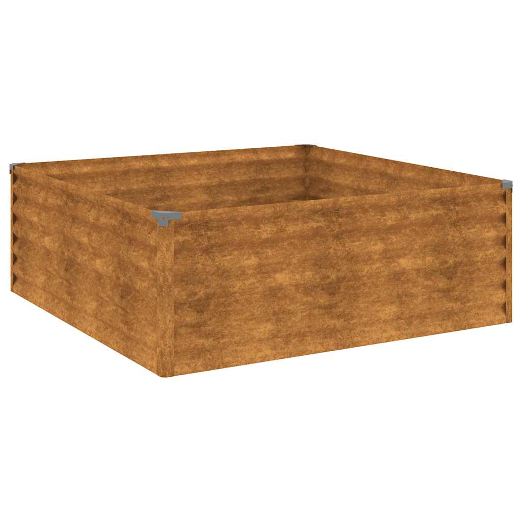 Jardinera Acero Corten 100x100x36 Cm_0