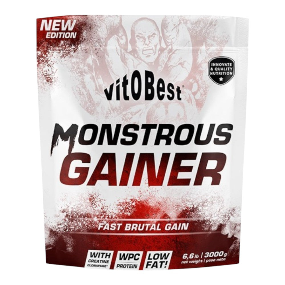 Monstrous Gainer 3 Kg Vainilla_0