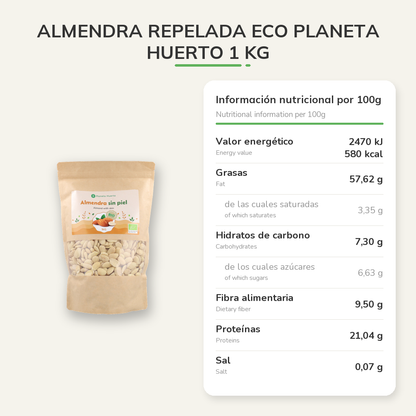 Información nutricional